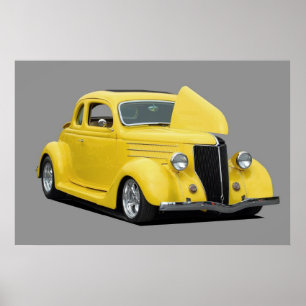 Póster Hot Rod Clássico