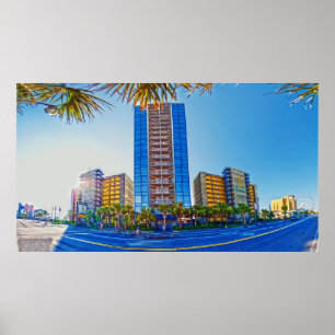 Poster hotéis mirtle Beach