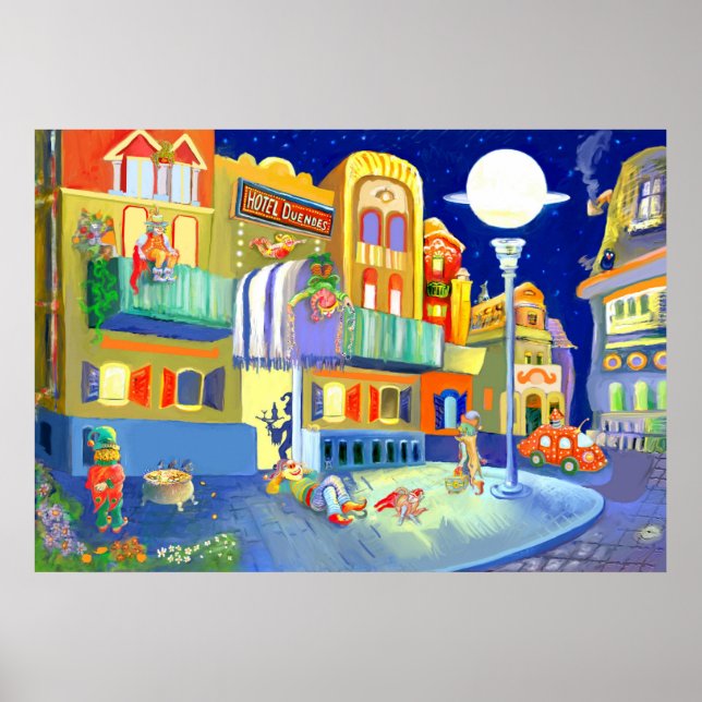 Poster ***Hotel Colossal Goblins** (Frente)