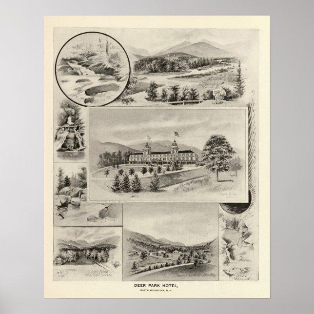 Póster Hotel Deer Park (Frente)