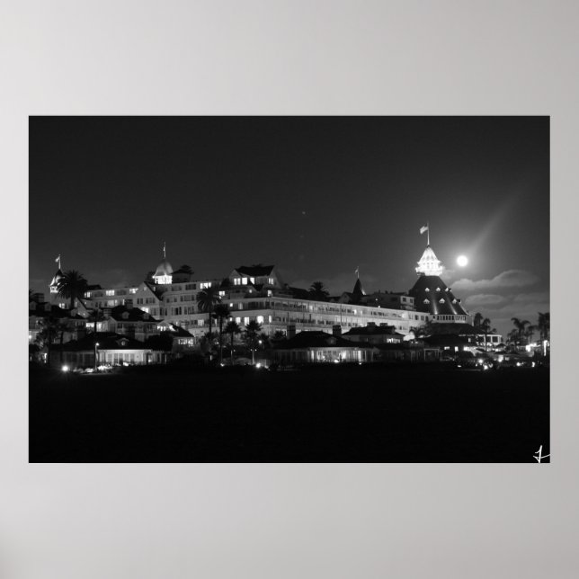 Poster Hotel Del Coronado (Frente)