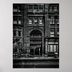 Poster Hotel Gladstone No 1 Versão de Filme Antigo