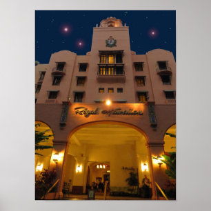 Poster Hotel havaiano real