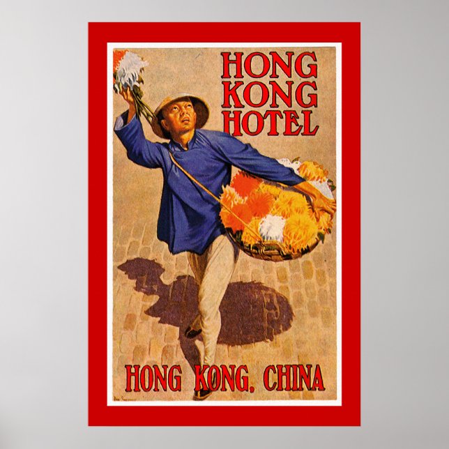 Poster Hotel Hong Kong (Frente)