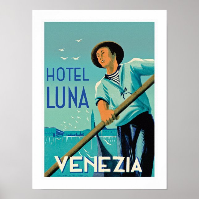 Póster Hotel Luna Venezia (Frente)