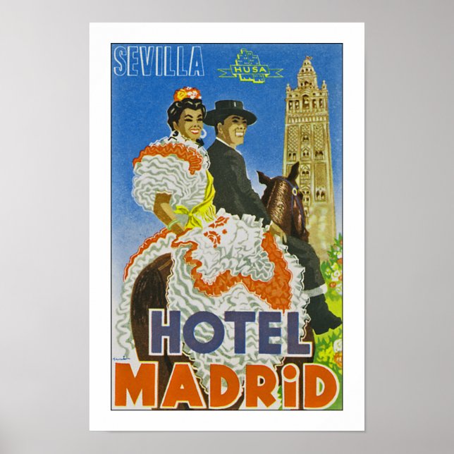 Poster Hotel Madrid (Frente)