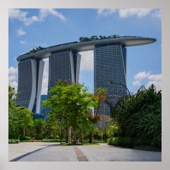 Poster Hotel Marina Bay Sands Singapura (Frente)