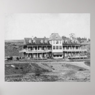 Póster Hotel Minnekahta em Hot Springs, fotografia do SD