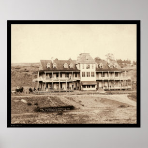 Póster Hotel Minnekahta em Hot Springs SD 1889