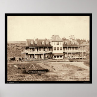 Póster Hotel Minnekahta em Primaveras quentes SD 1889