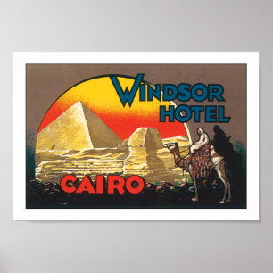 Poster Hotel o Cairo de Windsor