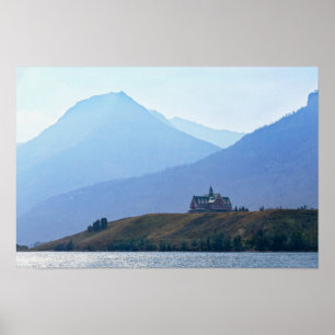 Poster Hotel Prince of Wales Parque Nacional Waterton Lak