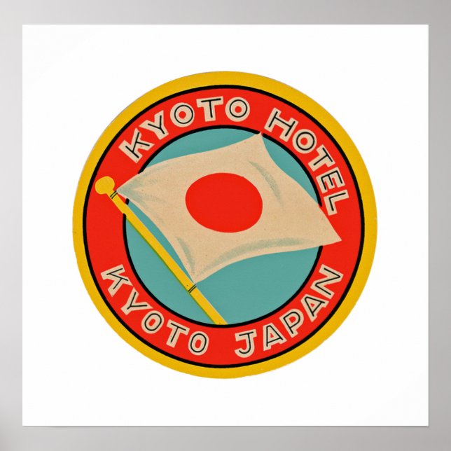 Póster Hotel Quioto (Frente)