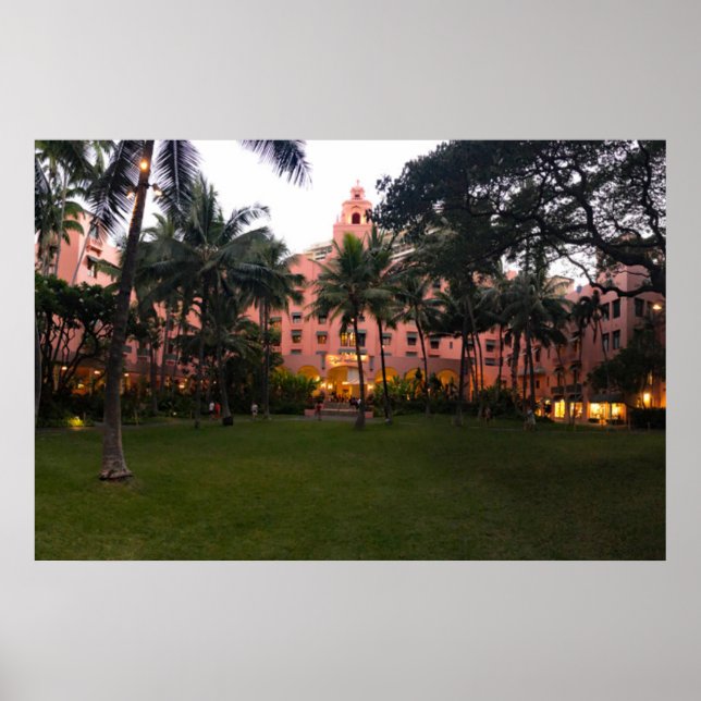 Poster Hotel Real Hawaiian (Frente)