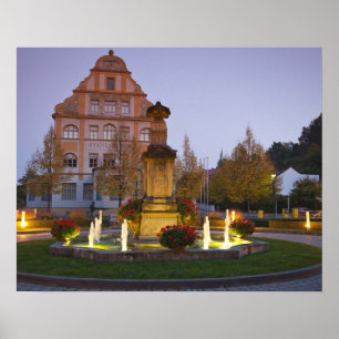 Póster Hotel Residenzschloss Bamberg, Alemanha