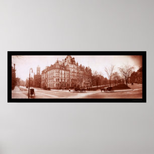 Póster Hotel Vendome, foto 1903 de Boston