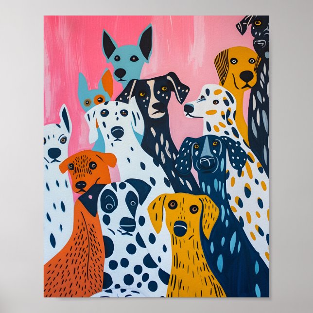 Poster Hound Gang 🐕 (Frente)