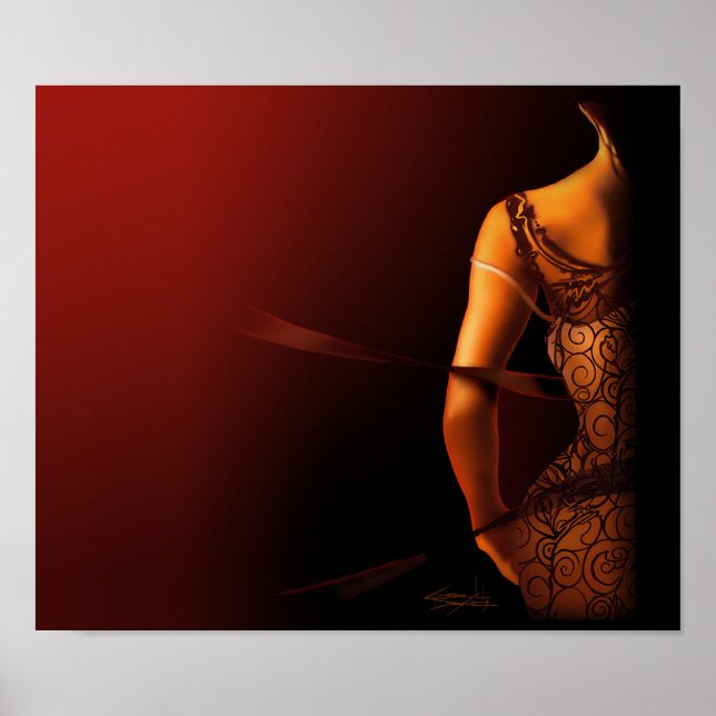 Poster Hourglass por Cheryl Daniels (Frente)