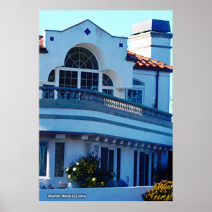 Póster House Balcony