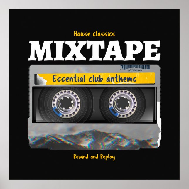 Poster House Classics Mixtape Club Anthems (Frente)