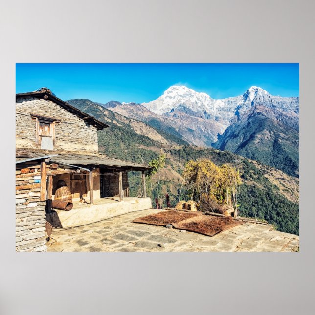 Poster House in Nepal (Frente)