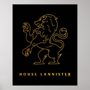 Poster House Lannister Icon