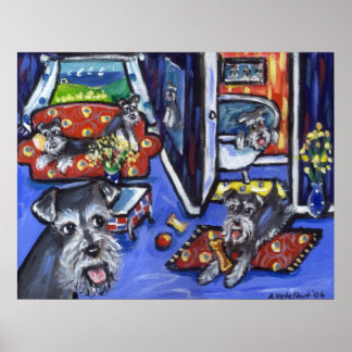 Póster House 'o Schnauzers