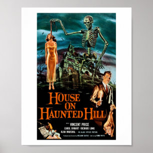 Poster House on Haunted Hill (1959)