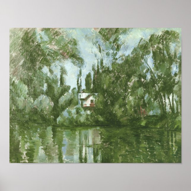 Póster House on the Banks of the Marne, 1889-90 (Frente)