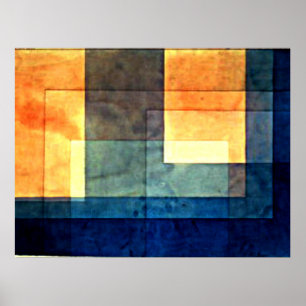 Poster House on the Water by Paul Klee,
