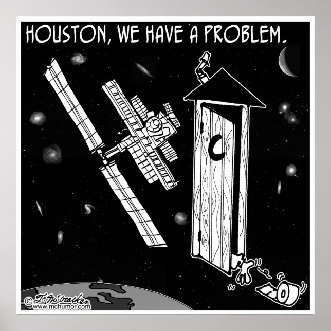 Poster Houston, Temos Um Problema (Frente)