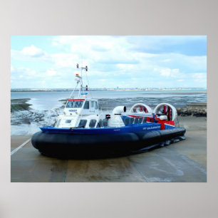 Póster Hovercraft em Ryde