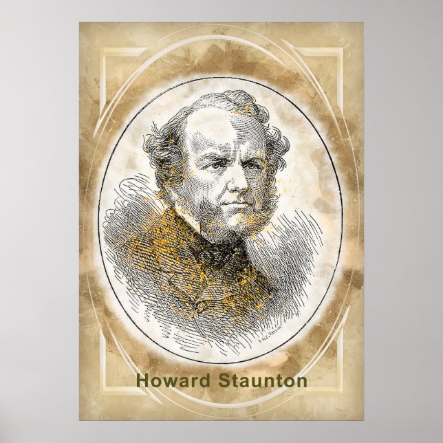 Poster Howard Staunton (Frente)