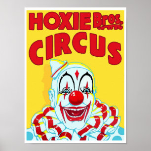 Poster Hoxie Bros. Circo