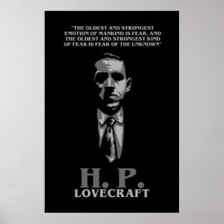 Poster HP Lovecraft