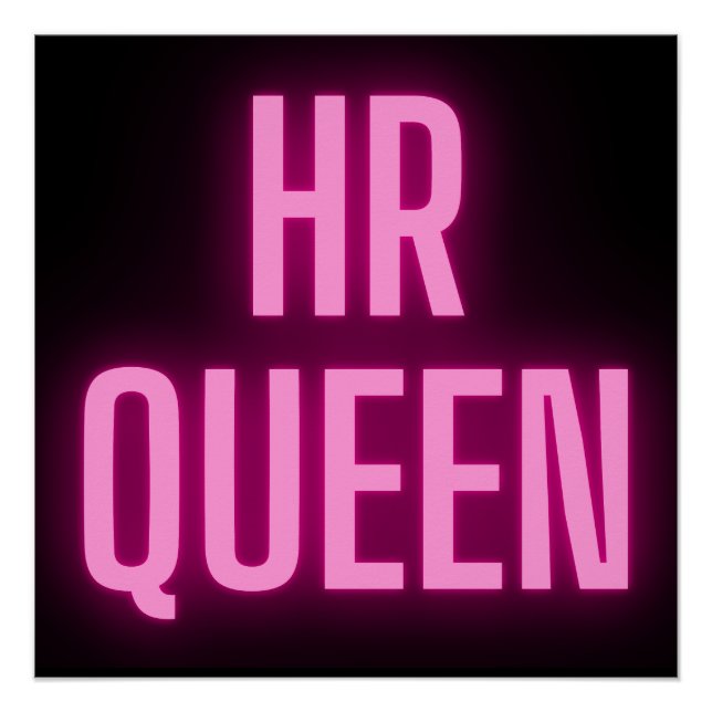 Póster HR Queen 👸 🏻 👑 (Frente)