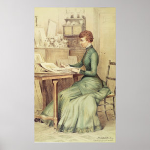 Póster HRH a princesa de Wales