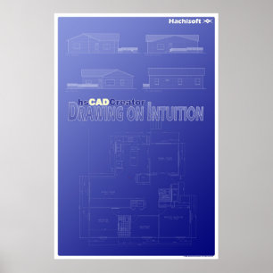 Poster hsCADCreatorFloorPlanPoster