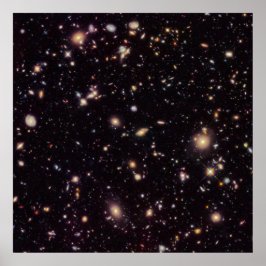 Póster Hubble Ultra Deep Field (HUDF) 2012 [Impressão]