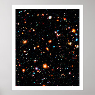 Póster Hubble XDF