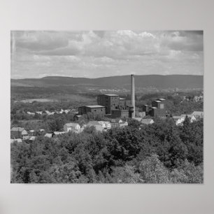 Póster Huber Breaker Ashley Pa. Pôster