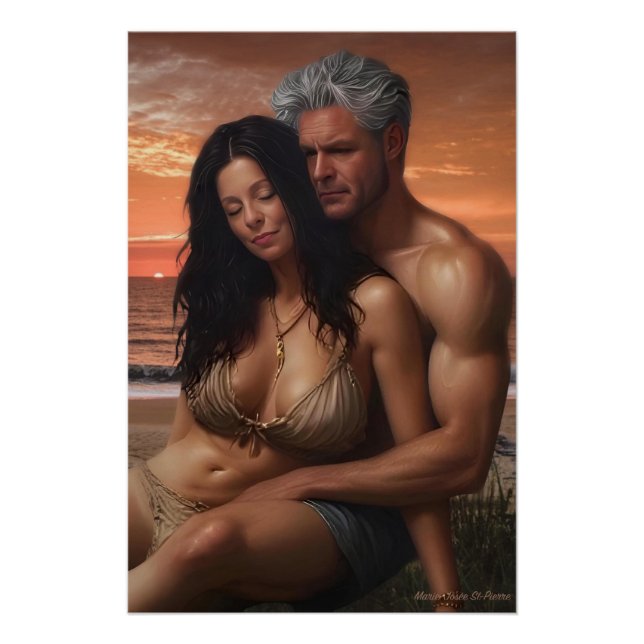 Póster Hues of Gold & Passion (Frente)