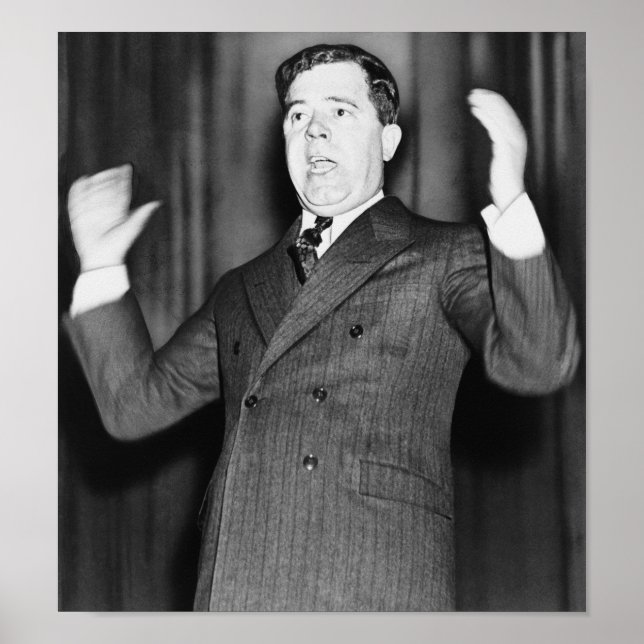 Póster Huey P. Long - The Kingfish (Frente)