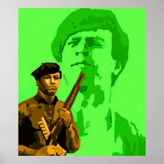 Poster Huey P. Newton (Frente)