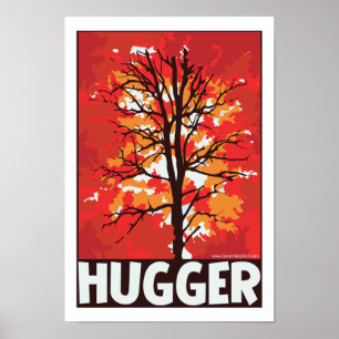 Poster Hugger Árvore