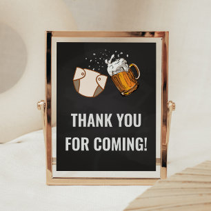 Poster Huggies e Chuggies Obrigado por vir