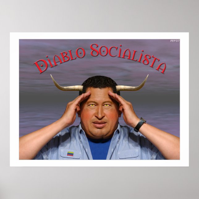 Póster Hugo Chavez (Frente)