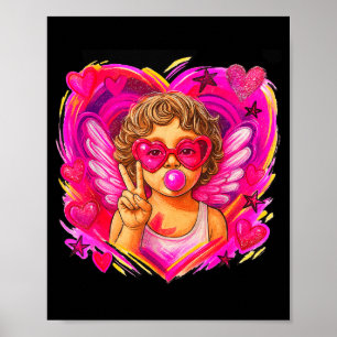 Poster Hugvyn Cupido Coração Dia dos Namorados Xoxo Prepp
