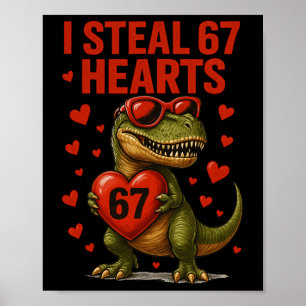 Poster Hugvyn eu roubo 67 corações do dia dos namorados d