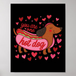 Poster Hugvyn Você É Um Cachorro-Quente De São Valentão D